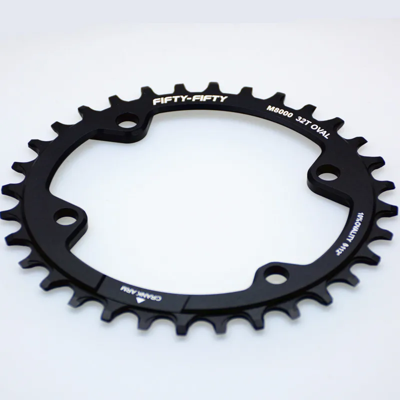 

FIFTY-FIFTY 96BCD oval Shape Narrow Wide 32T MTB Chainring Bicycle Chainwheel Bike Crankset For M7000 M8000 M9000 crank