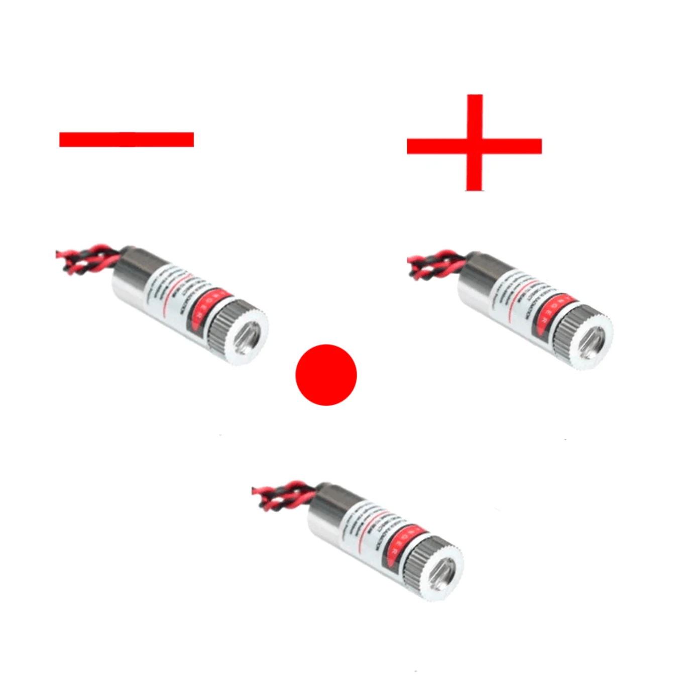 

Shipping 5mW 650nm Red Line Laser Module Focus Adjustable Laser Head 5V Industrial Grade