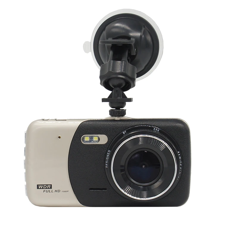 Новейший автомобильный видеорегистратор Dash Camera 4 0 дюйма с двумя объективами FHD
