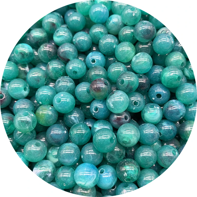 Acrylic Spacer Beads 6mm 8mm 10mm Acrylic Spacer Beads Charms Clouds Beads Round Loose For Jewelry Making