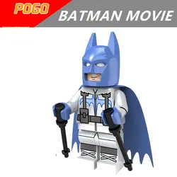 Один продажа BATMAN MOVIE Бэтмен с лыжный костюм супер герои строительные блоки minifig цифры diy игрушки подарки