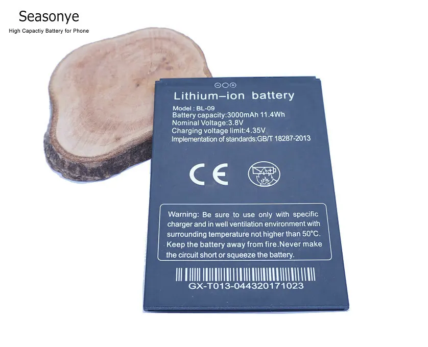 

Seasonye 1x New Arrival BL-09 / BL 09 / BL09 3000mAh / 11.4Wh Cell Phone Rechargeable Battery For THL T9 Pro T9 + Tracking Code