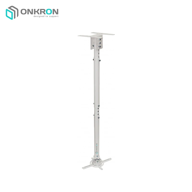 

Потолочно-настенный кронштейн для проектора ONKRON K4A белый