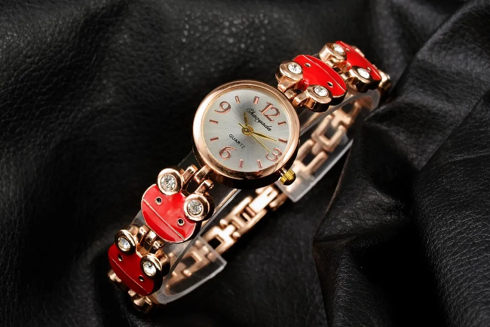 2021 New Fashion Slim Women Bracelet watches Lady Luxury Brand new Quartz wristwatch women skeleton sexy watch