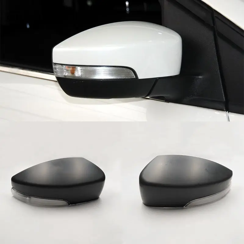 

Cafoucs For Ford Escape Kuga Ecosport Car Rear View Mirror Cover And Turn Signal Side Lights 2012-2017 Accessories