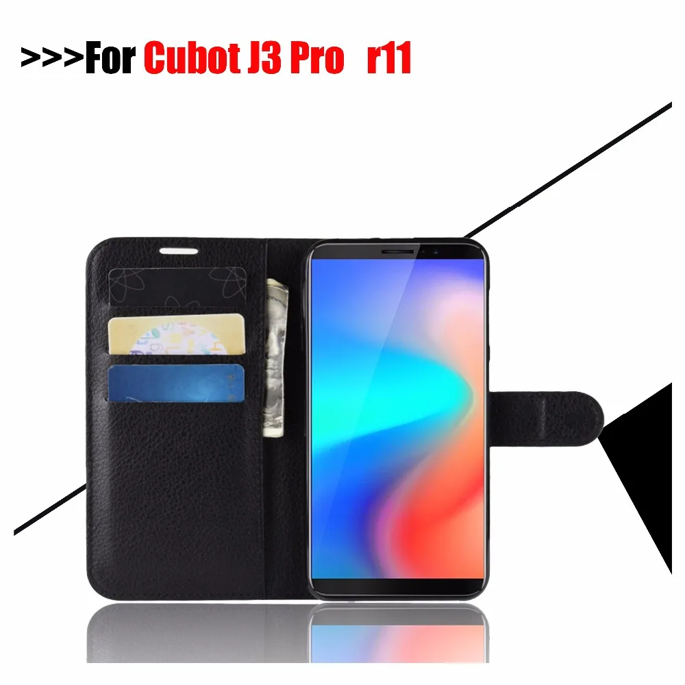 Чехол для Cubot J3 Pro J3Pro 5 чехол Роскошный футляр телефона из искусственной кожи J 3