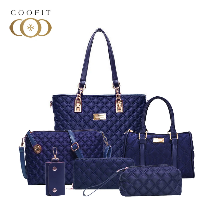 Женская сумка coofit женская нейлоновая через плечо для девушек комплект