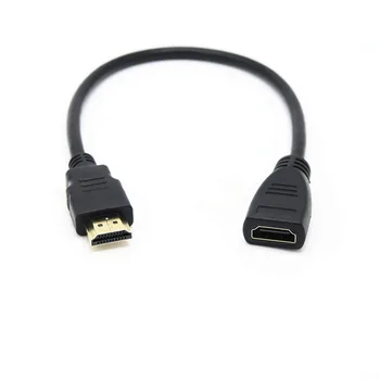 

Mini HDMI Male to New HDMI Female Converter Cord 1080P mini HDMI to HDMI Adapter Cable for Notebook computer