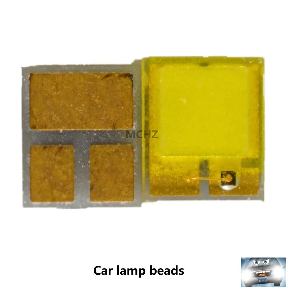

16PCS /lot minimum size 3W EVERLIGHT CH2319 Replace osram ZES 2016 3V LED lamp suitable for lighting good Flip chip lumileds H7