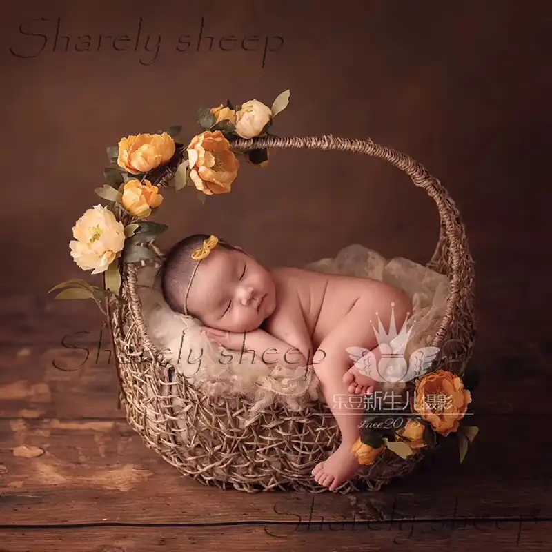 Newborn Baby Photography Simulation Flower Props For Baby Girl Boy Photo Shoot Backdrop Bebe Fotografia Accessories Newborn Prop Hats Caps Aliexpress