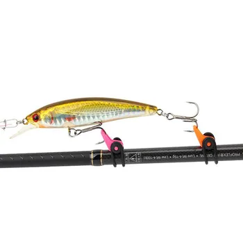 

20pcs/set Fishing Rod Pole Easy Hook Keeper Device Plastic Hook Lure Hanging Device Spoon Treble Holder Rock Rafting Tackle