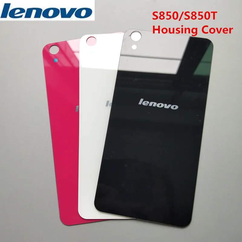 

Original Rear Replacement Housing Cover for Lenovo S850/S850T,Glass Back Door Hard Battery Case Repair Part,Adhesive sticker