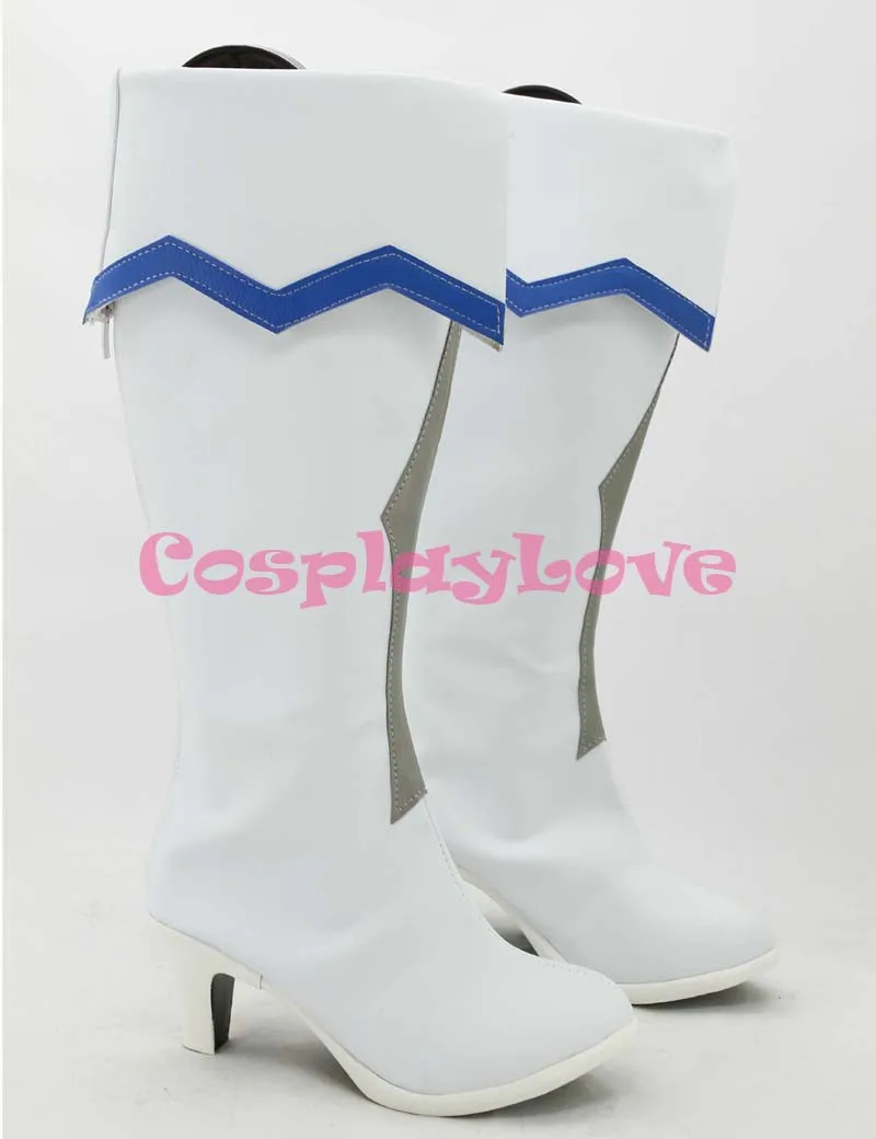 2277 Sword Art Online Asuna Cosplay Boots New Version (2)