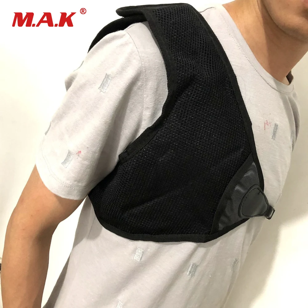Archery Adjustable Chest Protector Fit on Left Side Padded Mesh Suit Right Hand Archer for