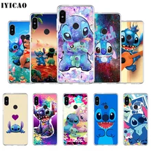 IYICAO милый Лило и Ститч Мягкий силиконовый чехол для телефона для Xiaomi Redmi 4A 5A 6A Note 7 6 5 Pro Plus Redmi 4X 5A Prime Cover