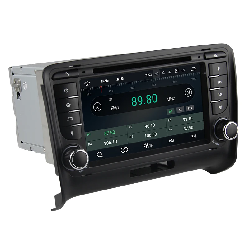 Perfect Touch Screen Android 8.0 8.1 2 DIN Car DVD GPS For Audi TT MK2 2006 2007 2008 2009 2010 2011 2012 multimedia player radio wifi 3