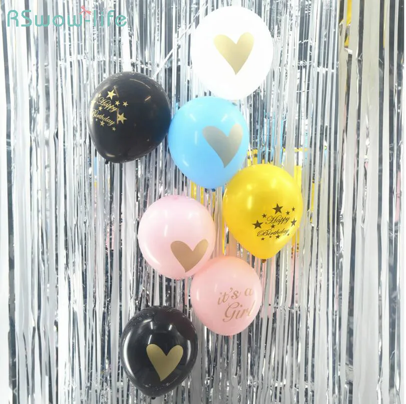 

It's a Boy Happy Birthday Latex Balloon Love Balloon Birthday Wedding Balloon Festival Party Supplies