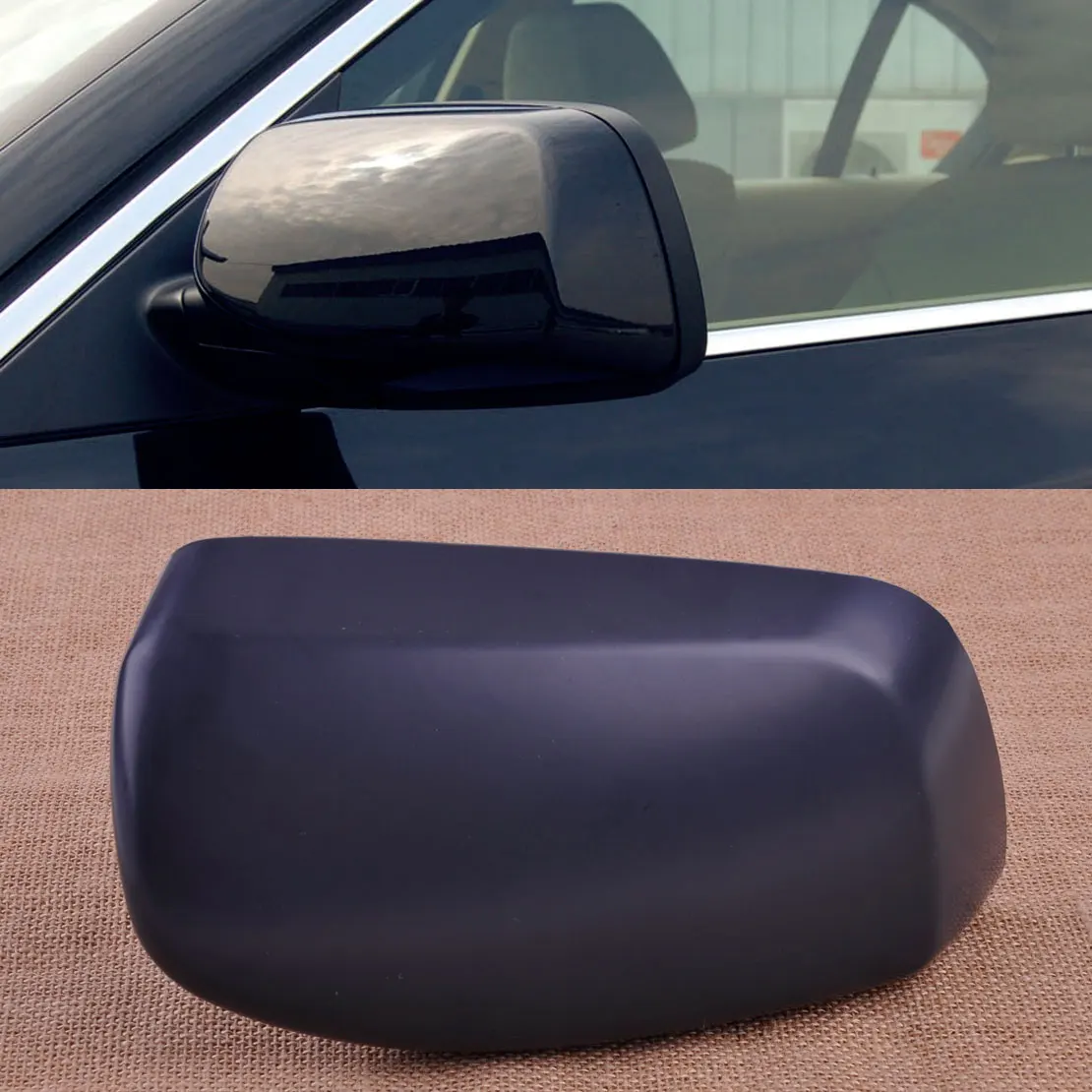 

CITALL 51167078359 1PC Left Side Door Rear View Mirror Casing Cover Cap for BMW 5 Series E60 E61 525i 525xi 545i 530i 550i 530xi