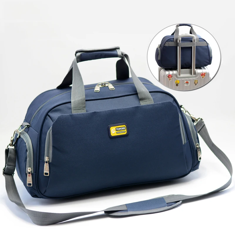 

Oxford Large Men Travel Bags 2018 Portable Packing Cubes Smart Weekend Tote Bag 15%OFF T447