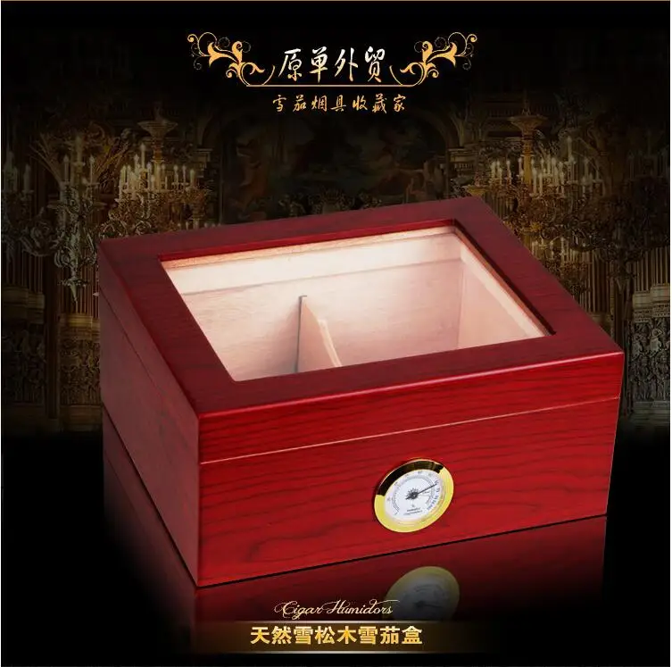 Модная оригинальная коробка для Хранения Сигар из кедрового дерева, чехол для сигар для мужчин, Подарочный Органайзер XJH001