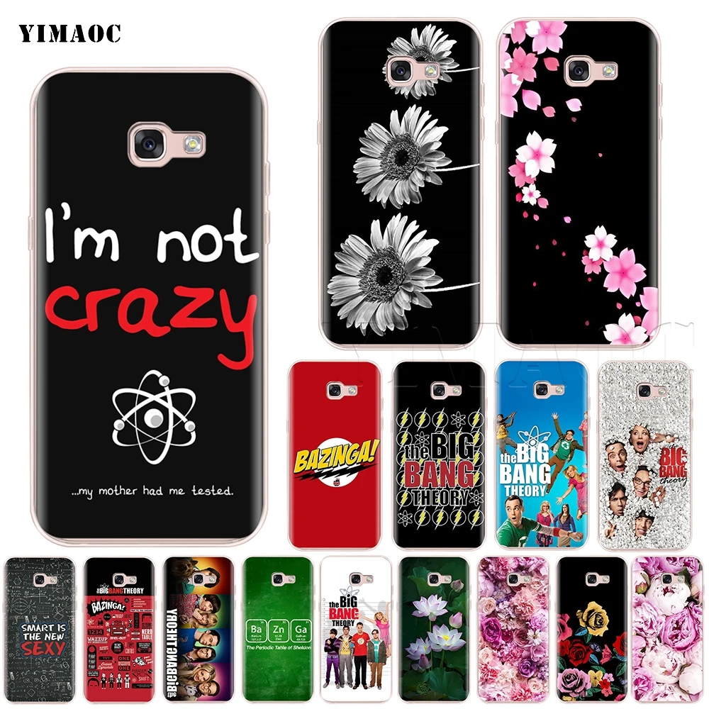 

YIMAOC The Big Bang Theory Sheldon Silicone Case for Samsung Galaxy A7 A8 A9 A10 A30 A40 A50 A70 M10 M20 M30 S10e J6 Plus 2018