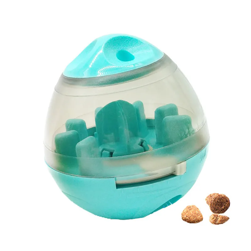 New dog training toy tumbler leaking food ball bite feeding feeder pet