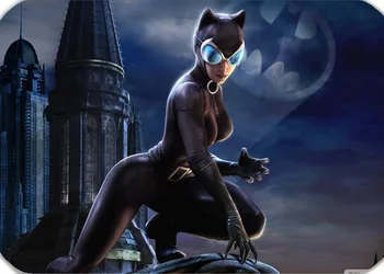 

Free Shipping 2015 Home Decoration Custom Doormats Batman Arkham City cat woman Bedroom Cushion Carpet Bathroom Rugs #DM-565