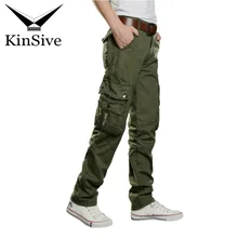 Мужские брюки карго мужские повседневные многокарманный военный хлопок тактические брюки джоггеры мужская верхняя одежда армейское Повседневное платье длинные брюки