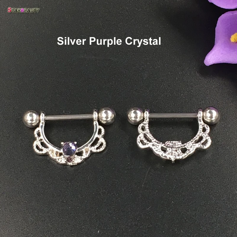 Silver Purple Crystal