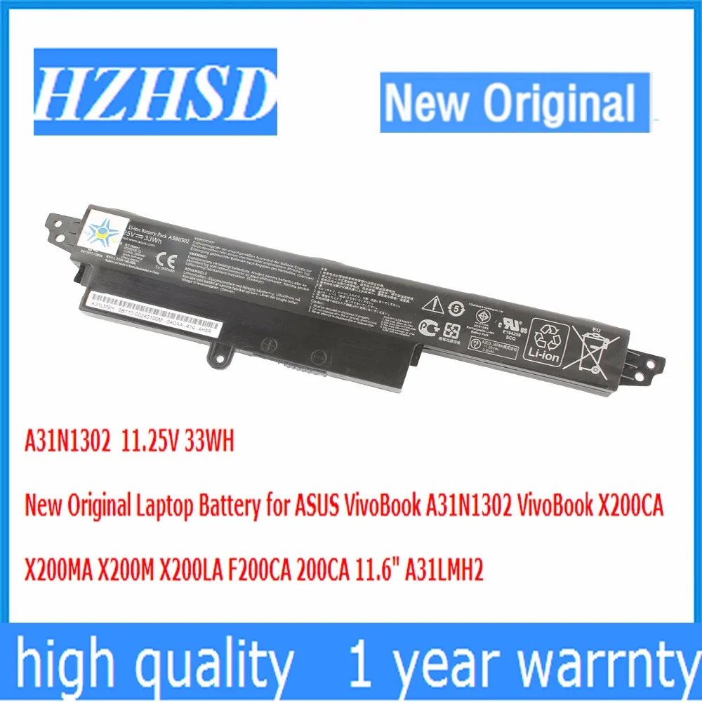 11.25V 33WH New Original A31N1302 Laptop Battery for ASUS VivoBook VivoBook X200CA X200MA X200M X200LA F200CA 200CA 11.6\ 11.25V 33WH New Original A31N1302 Laptop Battery for ASUS VivoBook VivoBook X200CA X200MA X200M X200LA F200CA 200CA 11.6\