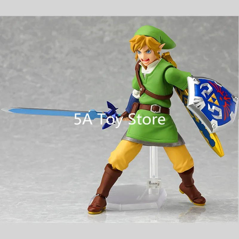 

Link Zelda Legend of Zelda figure Skyward Sword Action Figures Anime PVC brinquedos Collection Model Toys 14CM