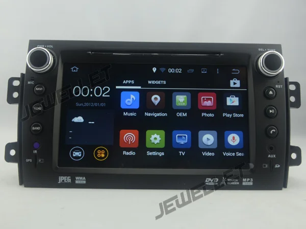 Excellent Octa core IPS screen  Android 9.0 Car DVD GPS radio Navigation for 2007-2013 suzuki SX4 Fiat Sedici with 4G/Wifi,DVR,OBD,1080P 5