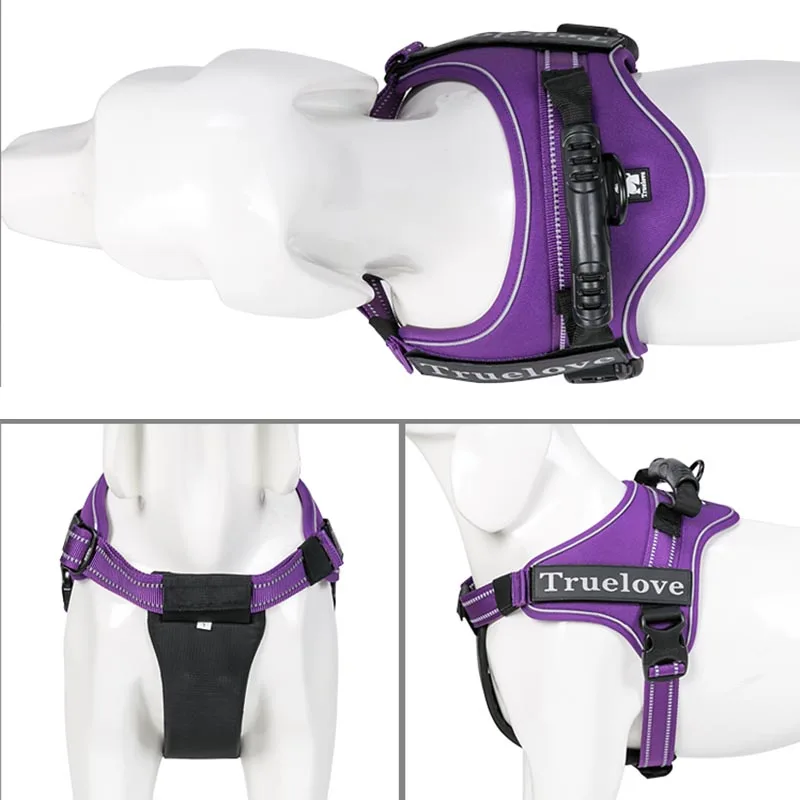 MySudui Truelove Large Dog Harness Vest Reflective Chihuahua Large No Pull Tactical Small Pet Dog Vest Harness Pet Harness Vest MySudui Truelove Large Dog Harness Vest Reflective Chihuahua Large No Pull Tactical Small Pet Dog Vest Harness Pet Harness Vest