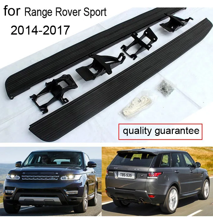 Для Range Rover Sport 2005- боковая панель для бега боковые шаги OE модель, для старого автомобиля и нового автомобиля, два варианта, промо-цена - Название цвета: 2014 to 2017 new