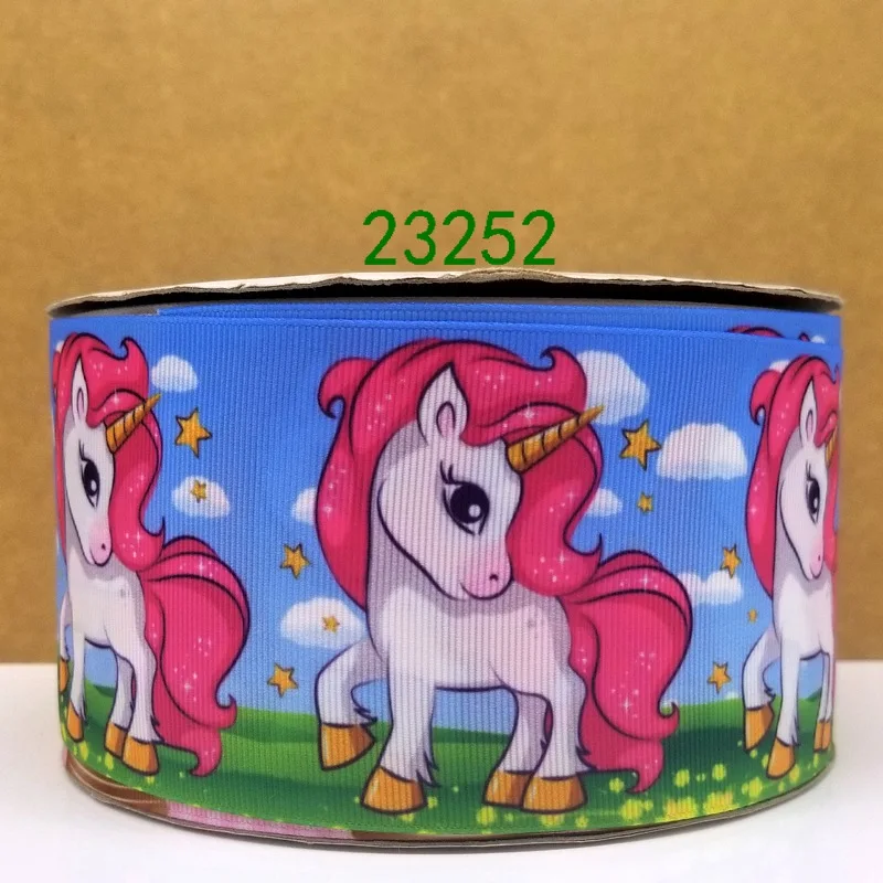 50 ярдов мультфильм напечатанный grosgrain ленты 23333