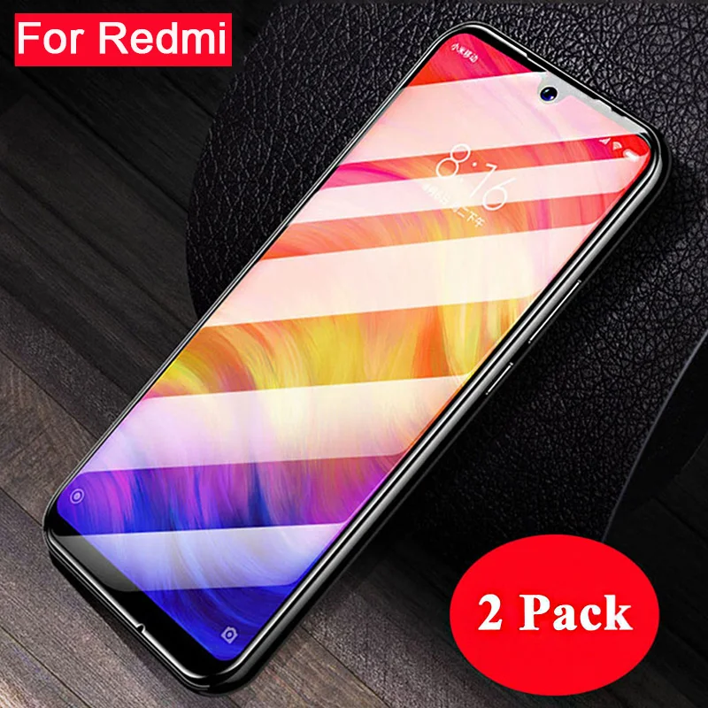 

2pcs Tempered Glass Case On Redmi 7 Note 7 glass Screen Protector For Xiaomi Redmi 7 Note 7 Note7 Pro glass Safety on Ksiomi Not