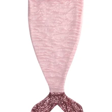 Милое детское одеяло рыбий хвост спальный мешок Домашняя одежда костюм