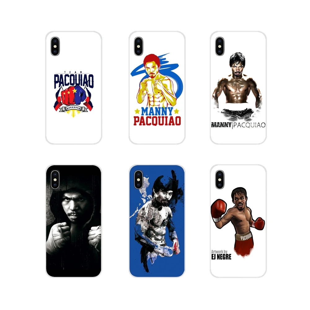 

Silicone Phone Covers boxing king Manny Pacquiao For Huawei G7 G8 P7 P8 P9 P10 P20 P30 Lite Mini Pro P Smart Plus 2017 2018 2019