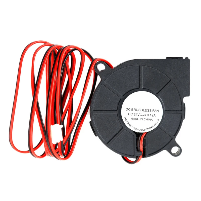 

DC 24V 5015 50*62*15mm Durable Brushless Cooling Turbine Blower Computer Cooler Cooling Fan Ultra Quiet