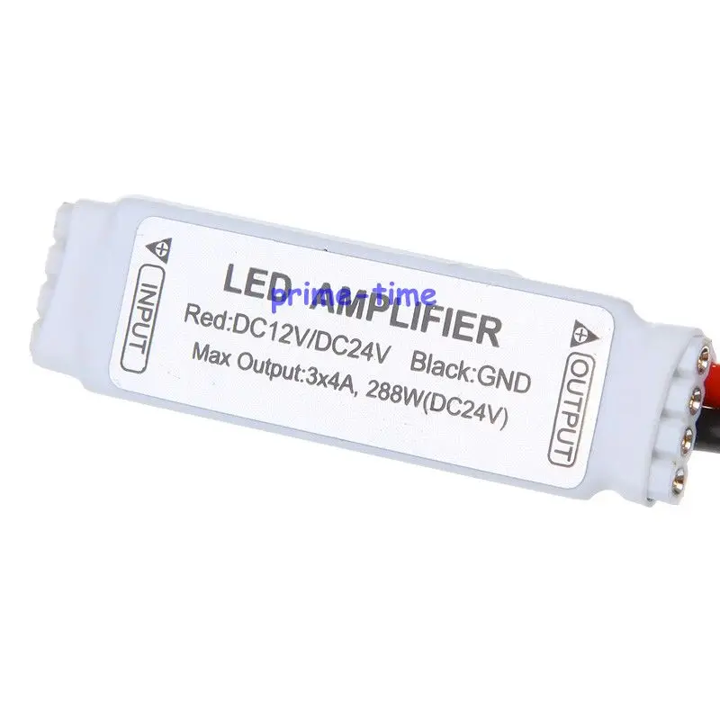 5 шт. мини rgb LED усилитель для 5050 3528 rgb светодиодные полосы света 12 V 3* 4A 144 W Светодиодная лента, аксессуар