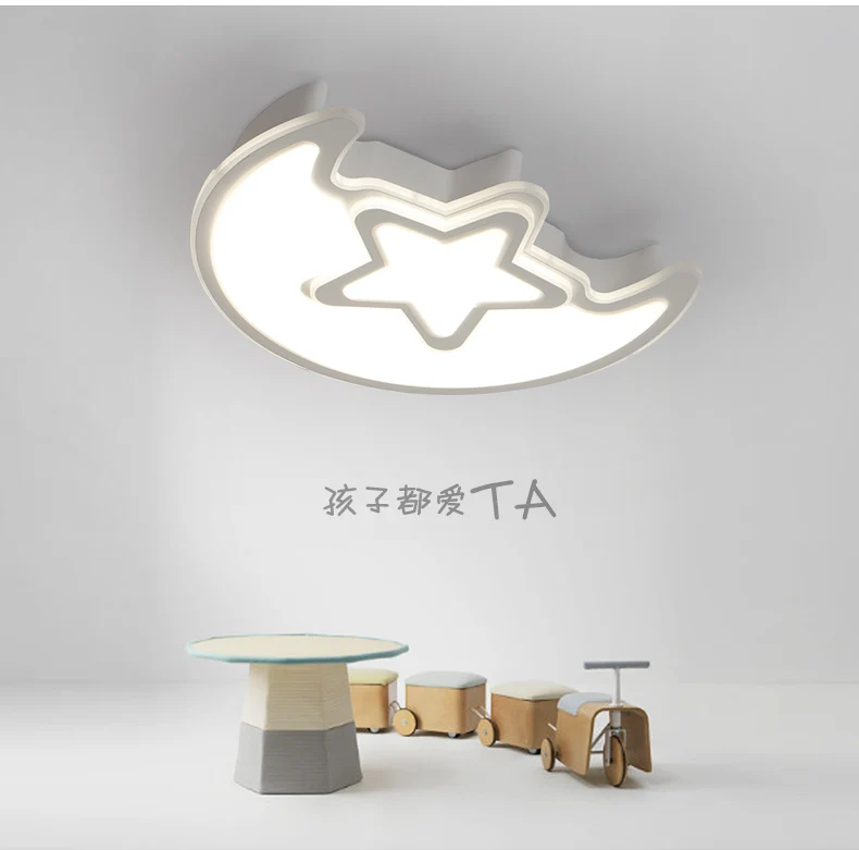 

A1 Children of the moon and the stars in the section of ceiling lamps of modern minimalist creative cartoon ET90