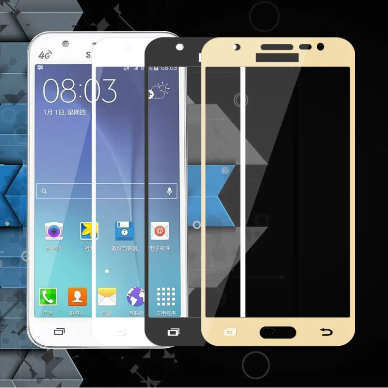

For Samsung J7 Neo Full Screen Protector For Samsung J7 Nxt 5.5" Tempered Glass For Samsung J7 Core SM-J701 J701 Toughened Film