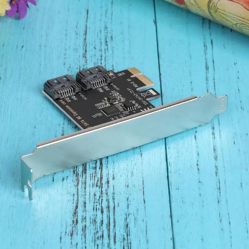 Pci-e для SATA 3,0 внутренняя карта расширения диска 6 Гбит/с
