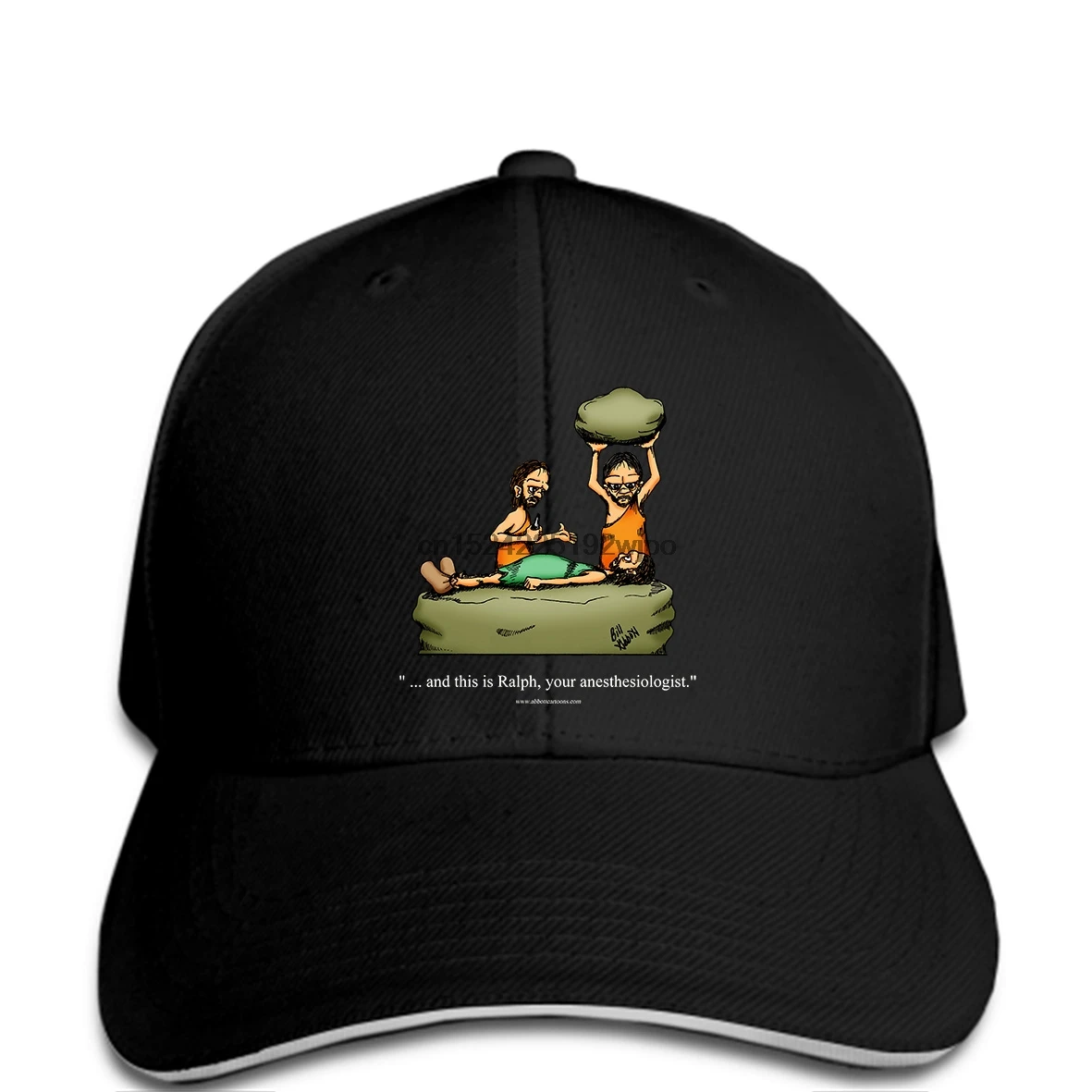 

Printed Men Baseball cap New Style Funny Caveman Anesthesiologist Cartoon Humor Humor Women cap