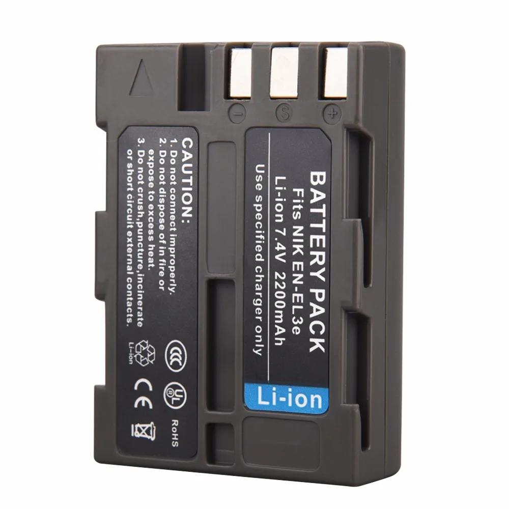 

Cncool 1pc EN-EL3E ENEL3E Camera Battery for Nikon D90 D80 D300 D300s D700 D200 D70 D50 D70s D100 D-100 D-300 D-70 D-90 SLR