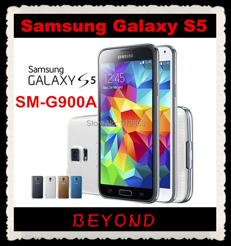 bilder für Samsung Galaxy S5 Ursprünglicher Freigesetzter 3G & 4G GSM Android Handy SM-G900A Quad-core 5,1 "16MP WIFI GPS 16 GB Dropshipping bilder für Samsung Galaxy S5 Ursprünglicher Freigesetzter 3G & 4G GSM Android Handy SM-G900A Quad-core 5,1 "16MP WIFI GPS 16 GB Dropshipping