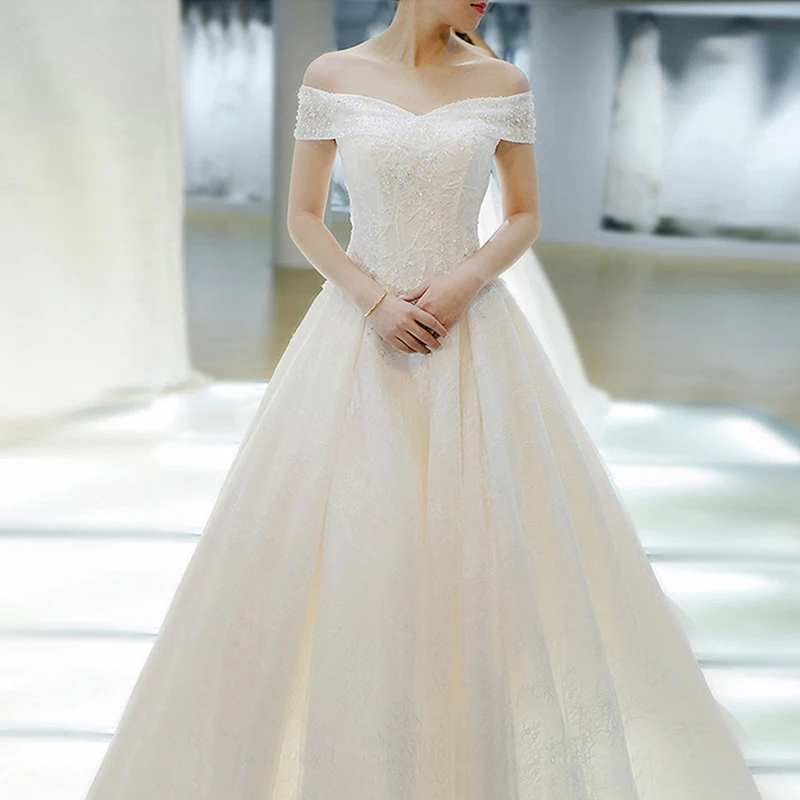 Роскошное бальное платье принцессы Vestido de noiva свадебные платья 2019 недорогие
