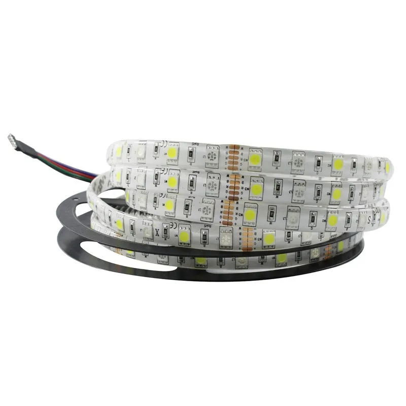 Супер яркий 5 м RGBW rgbww светодиодные полосы света 5050 SMD DC 12 В 300 светодиоды Водонепроницаемый/non- водонепроницаемый RGB + белый/теплый белый