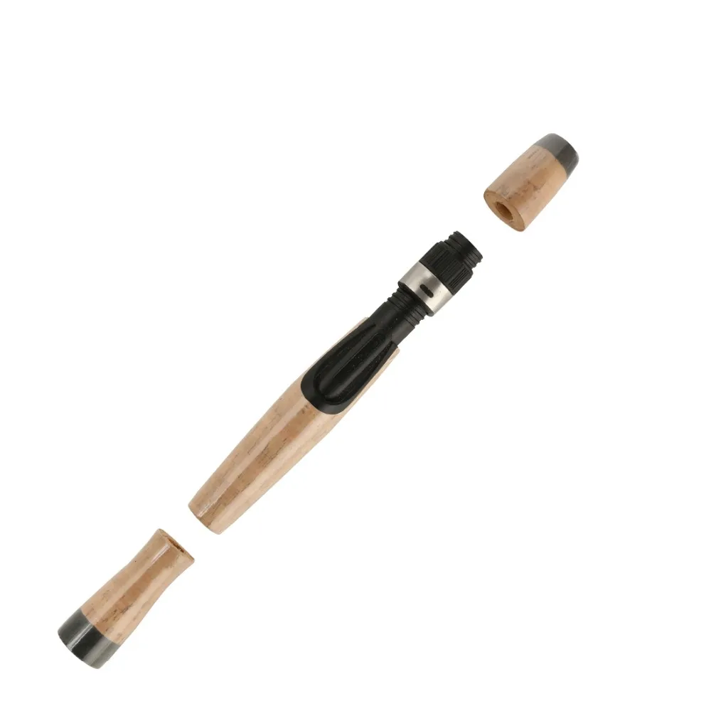 Description Picture 3 of item1set kit/pack 4Sections EVA material faked cork rod handle grip plus spinning reel seat rod DIY repair refit combo set kit parts