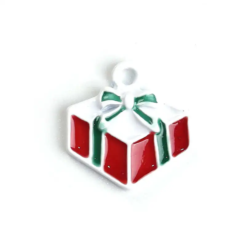 Zinc Alloy Christmas Pendant & Drop Ornaments Red Color Christmas Gift